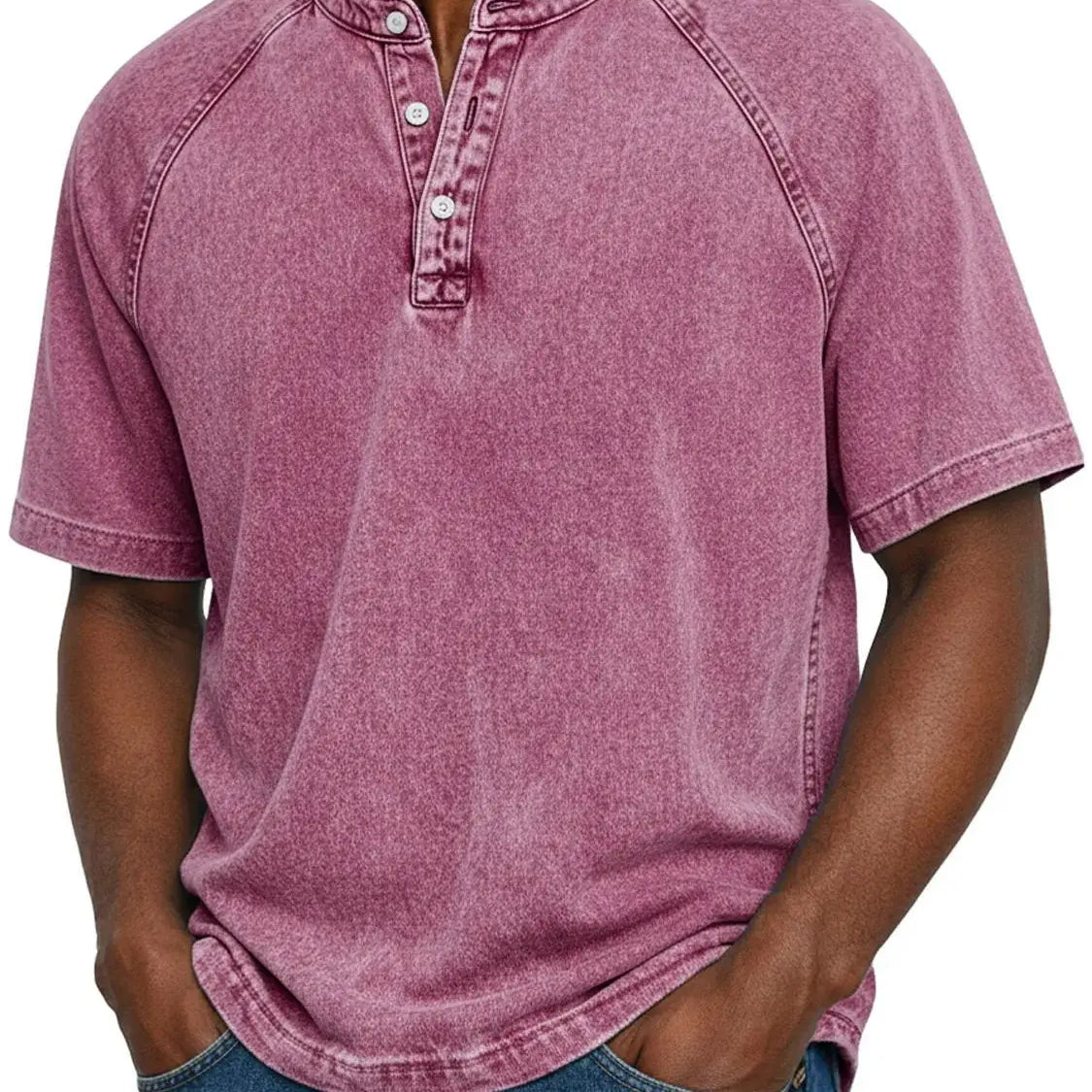 Álvaro | Camicia vintage da uomo con bottoni.