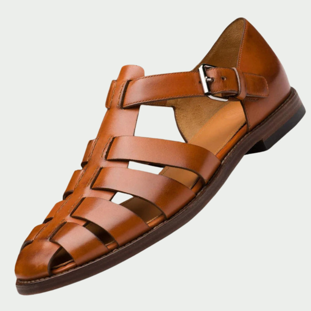 Sandalias Amelio en color marrón