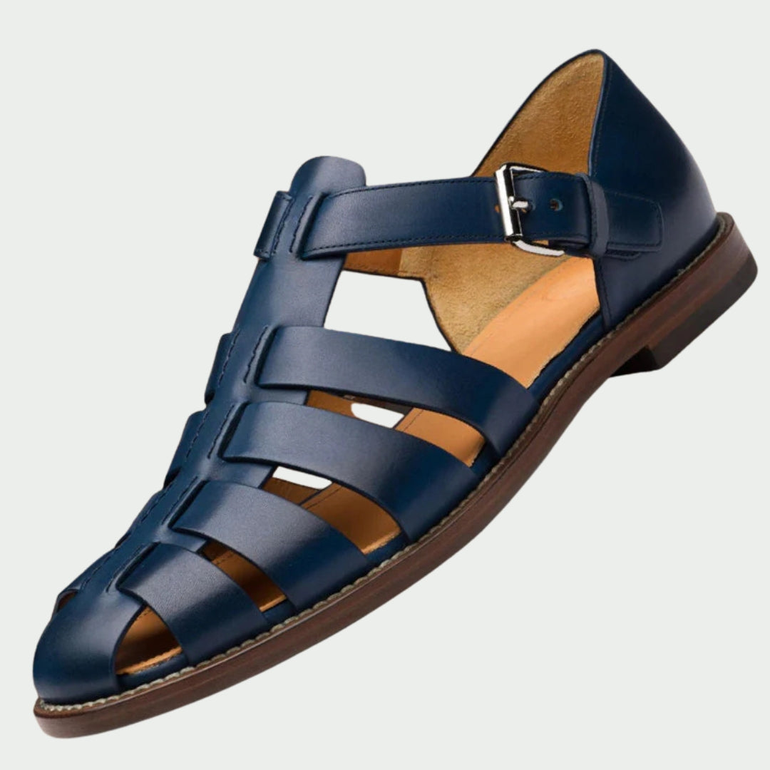 Sandalias Amelio en color azul marino